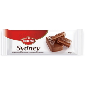 Sydney Kakao Krema Dolgulu Süt Çikolatalı Kaplamalı Bisküvi 145 G