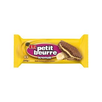 Eti Petit Beurre Kremalı Muzlu 270 g