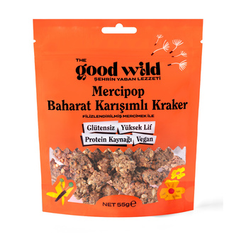 The Good Wild Mercipop Baharat Karışımlı Kraker 55 g