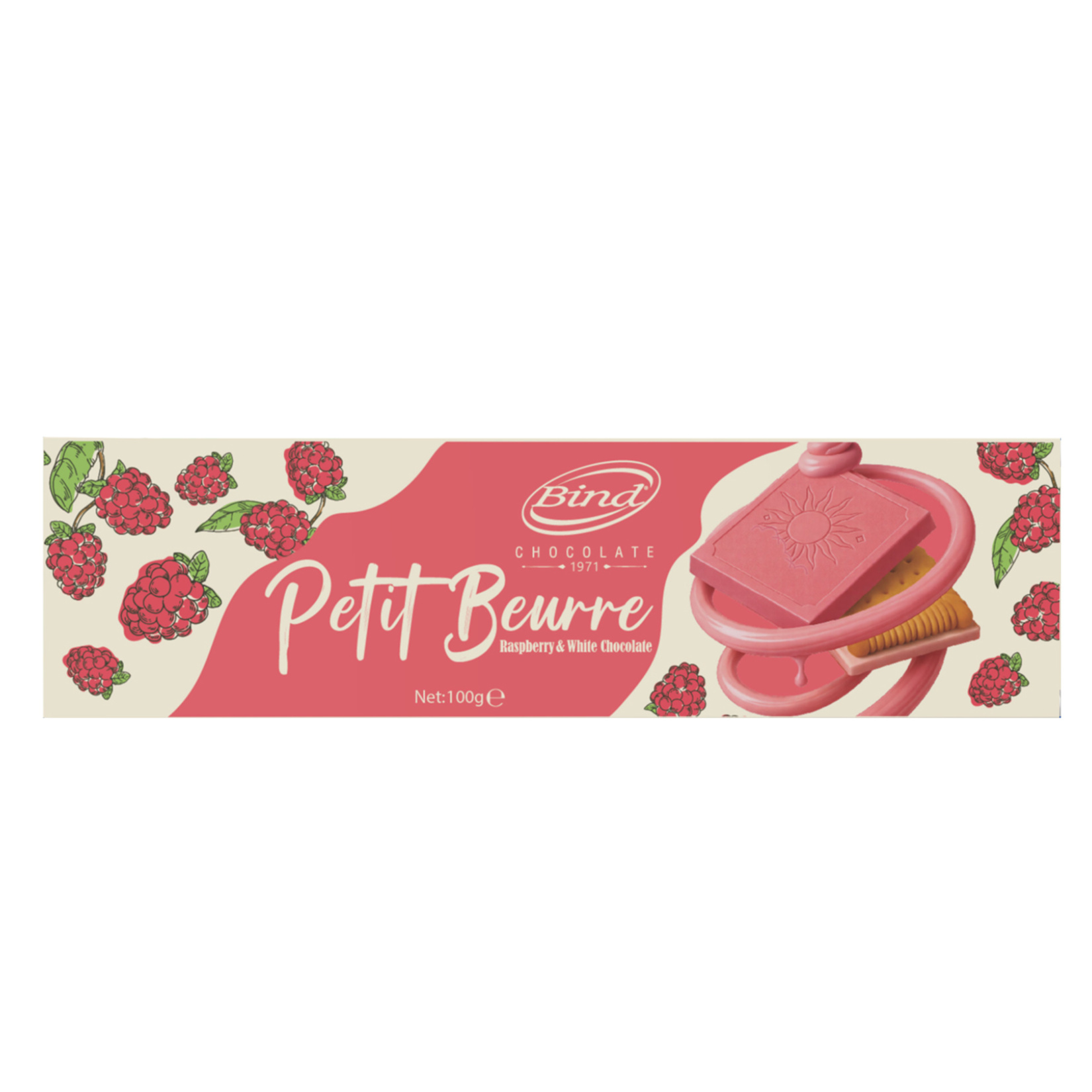 Bind Petit Beurre Frambuazlı Summer 100 G - Görsel 1