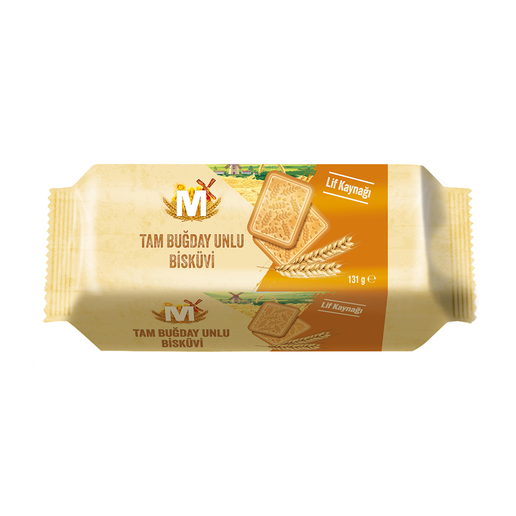 Migros Tam Buğday Unlu Bisküvi 131 G