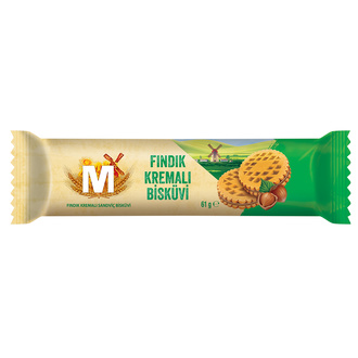 Migros Fındık Kremalı Sanviç Bisküvi 61 G