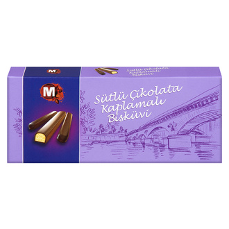 Migros Sütlü Çikolata Kaplamalı Bisküvi 100 G