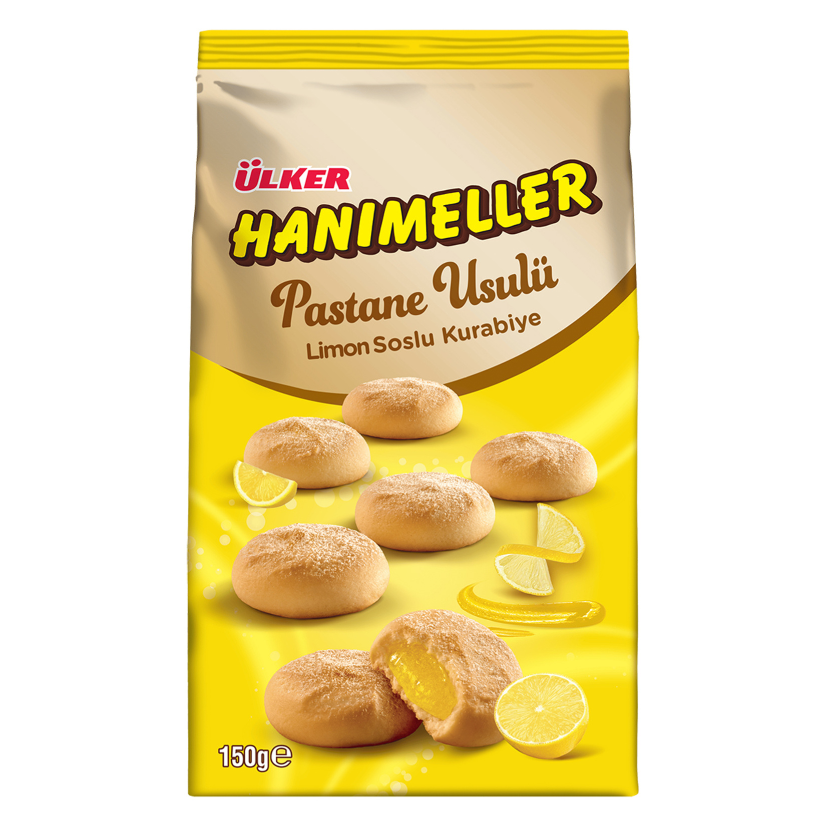 Ülker Hanımeller Limon Soslu Kurabiye Poşet 150 G