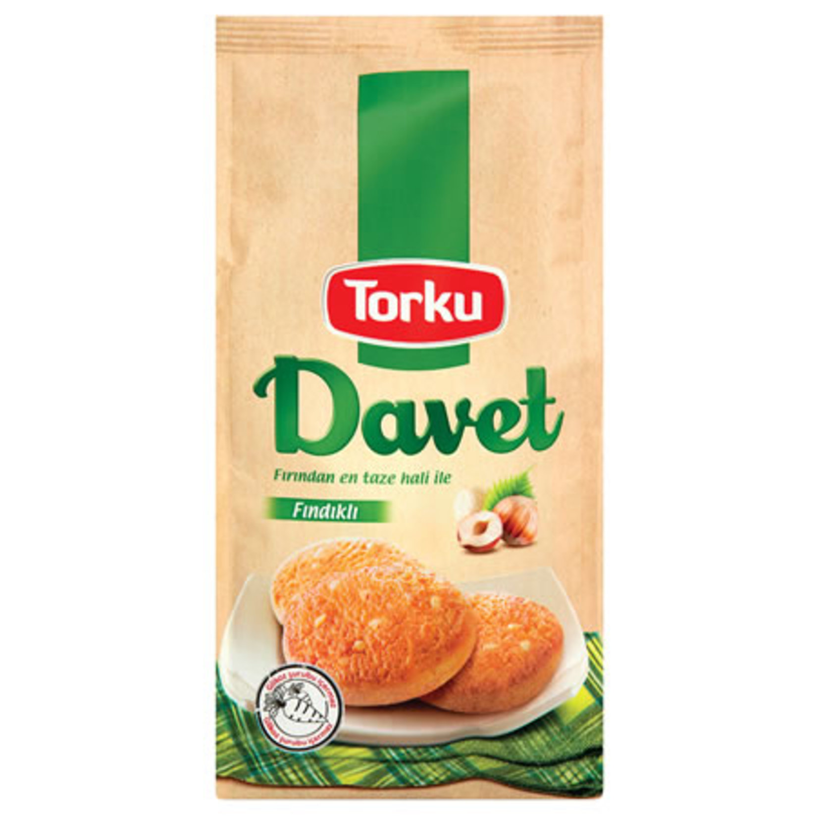 Torku Davet Fındıklı Bisküvi 180 G