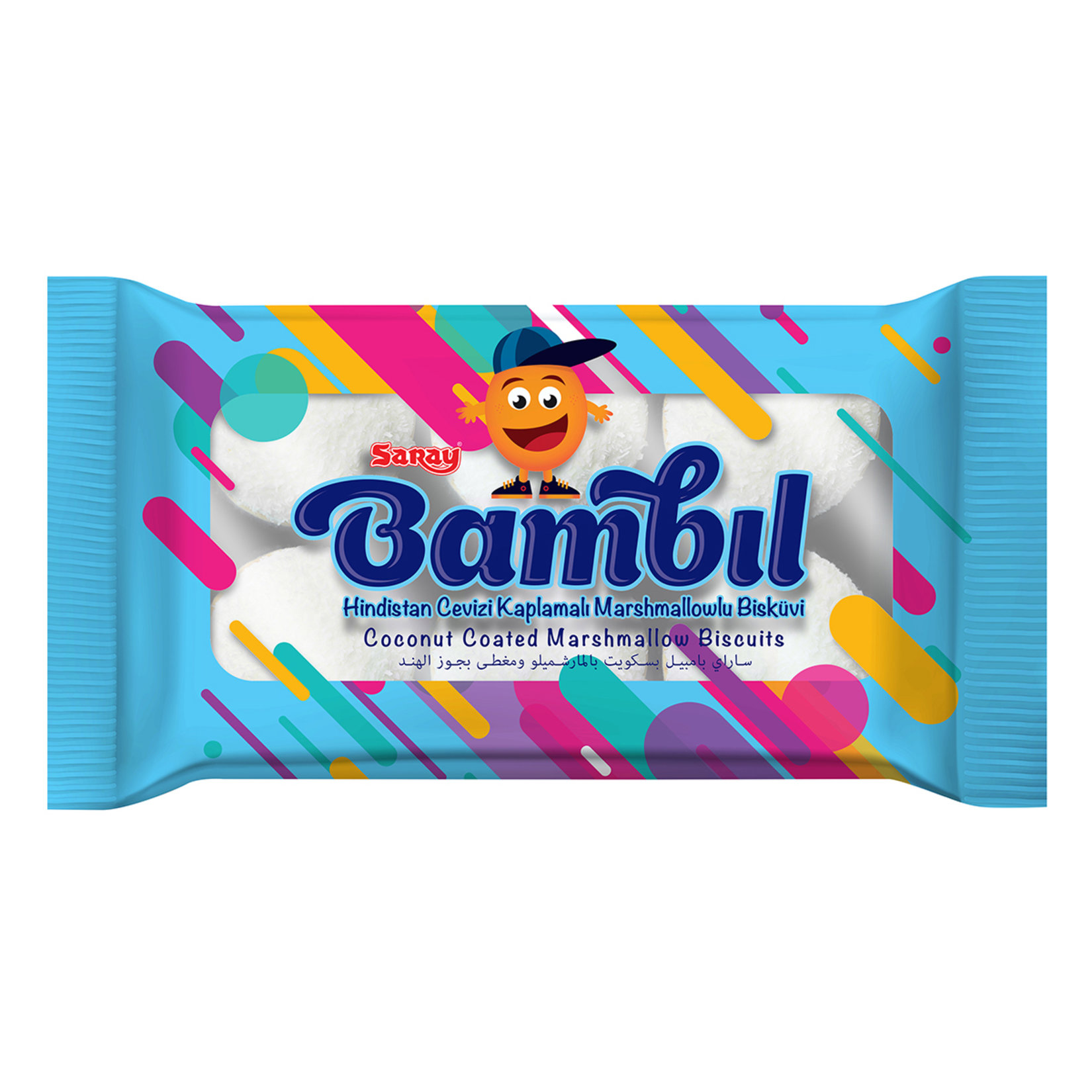 Saray Bambıl Hindistan Cevizi Kaplamalı Marsh. Bisküvi 100 G