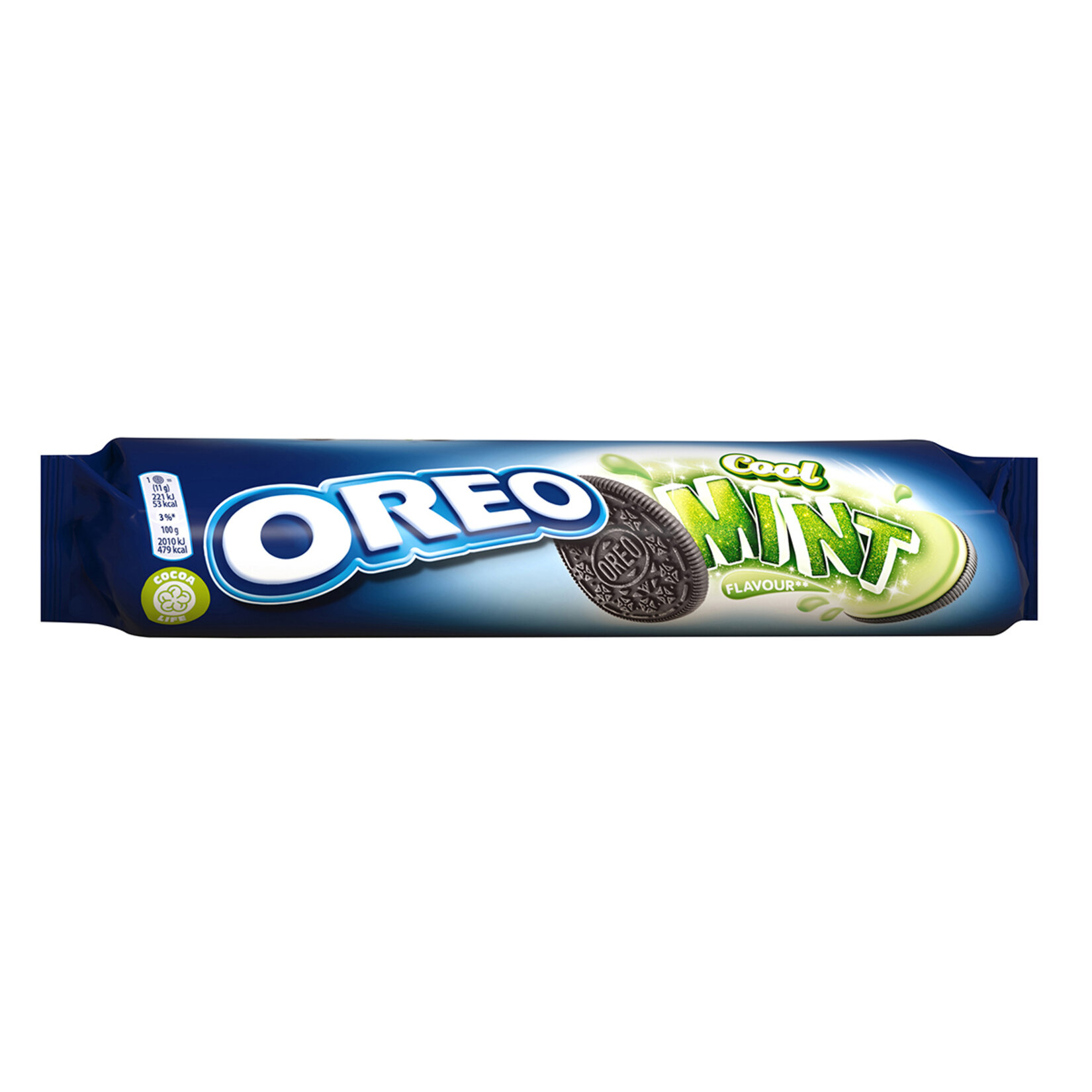 Oreo Mint Nane Aromalı Dolgulu Kakaolu Bisküvi 154G