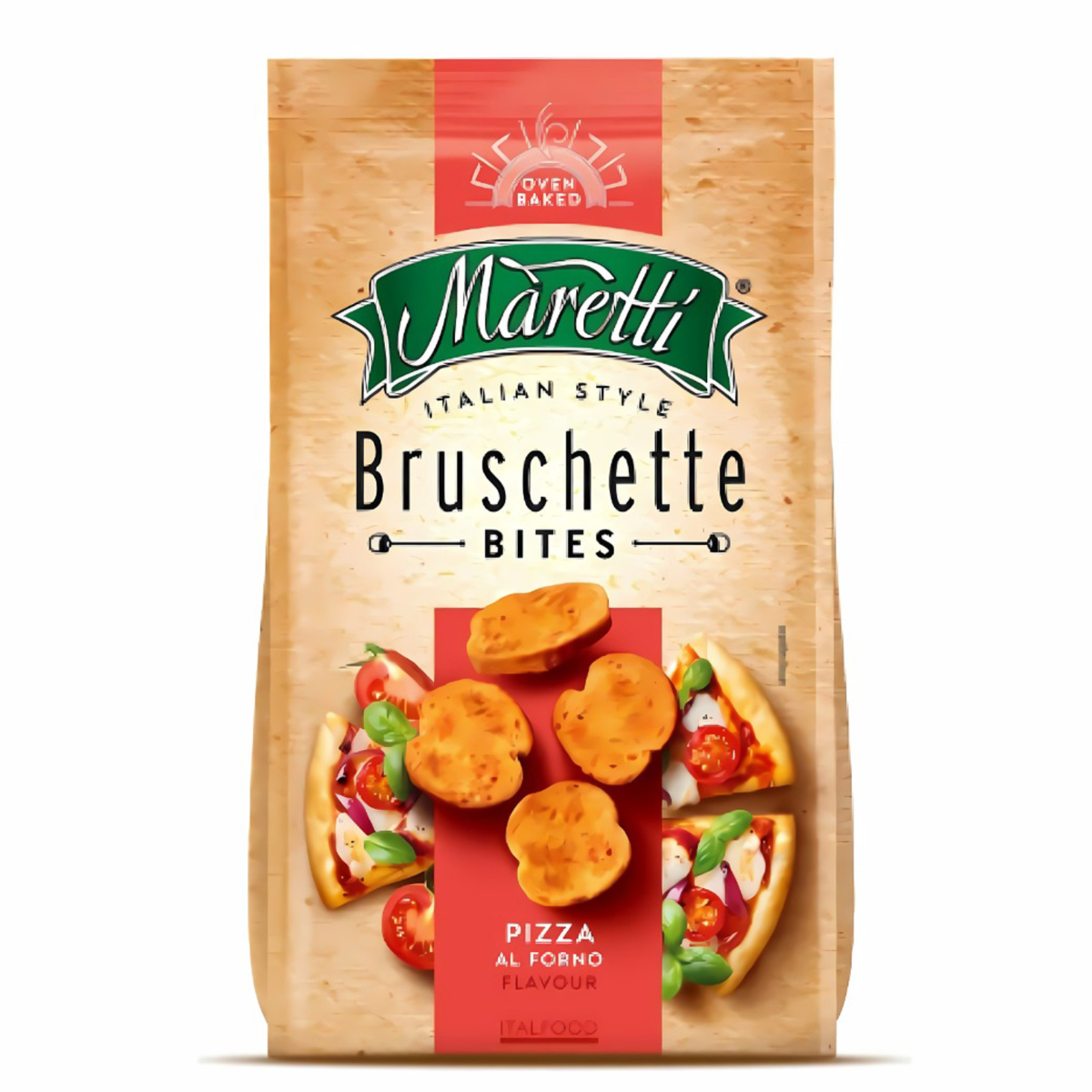 Maretti Bruschette Pizza Aro Kızartılmış Ekmek 70 G - Görsel 1