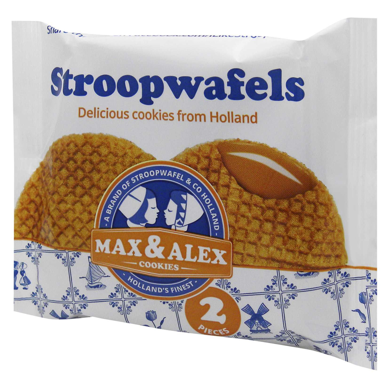 Stroopwafels Karamelize Şurup Dolgulu Gofret 80 G