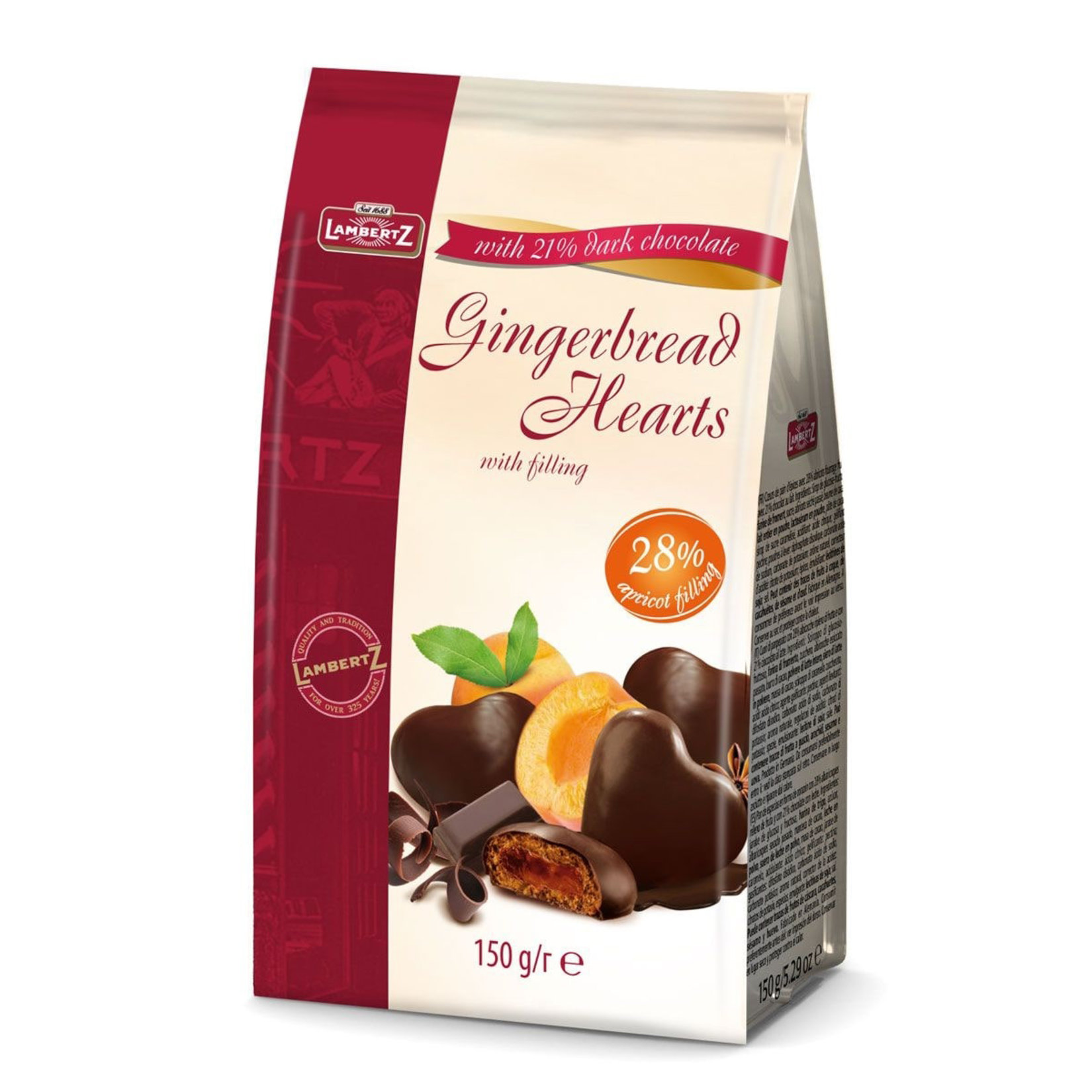 Lambertz Gingerbread Kayısı Dolgulu Kurabiye 150 G