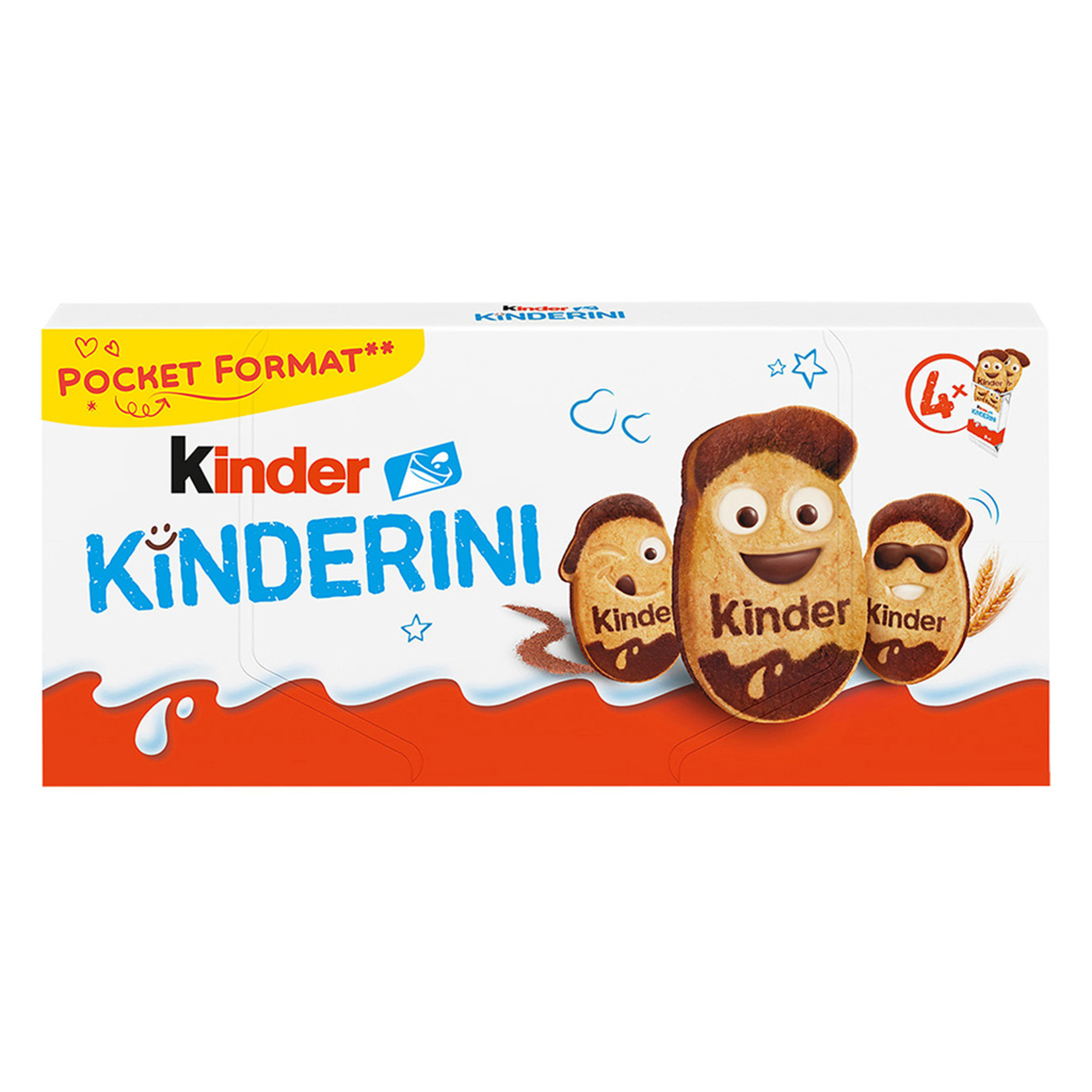 Kinder Ferrero Kinderini Çıtır Süslemeli Bisküvi 100 G