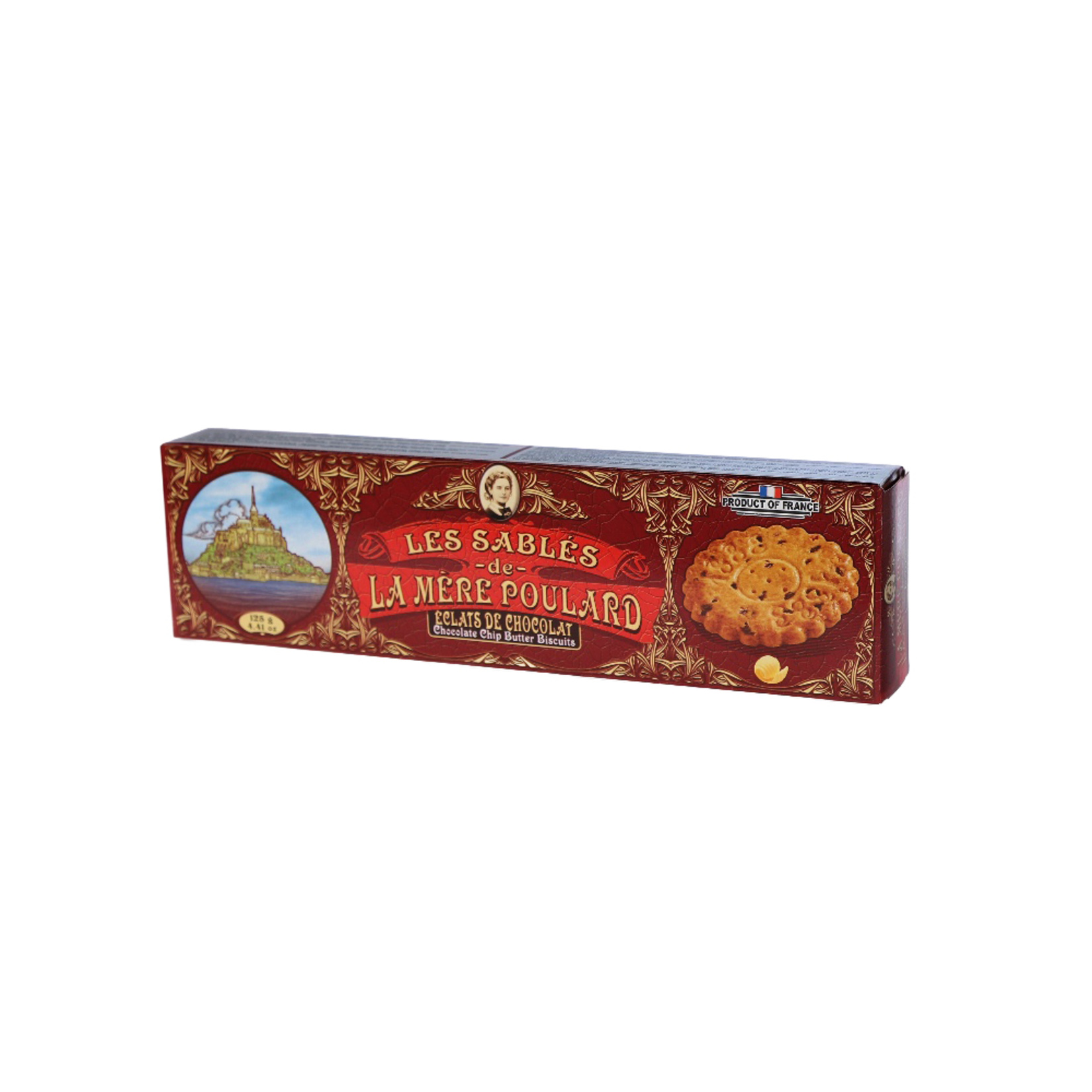La Mere Poulard Bitter Çikolatalı Bisküvi 125 G
