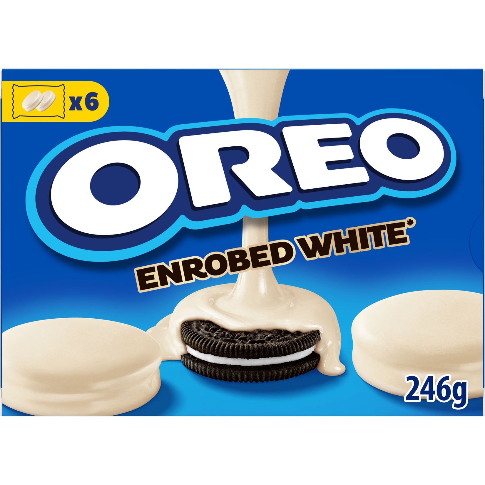 Oreo Beyaz Çikolata Kaplı Bisküvi 246 G