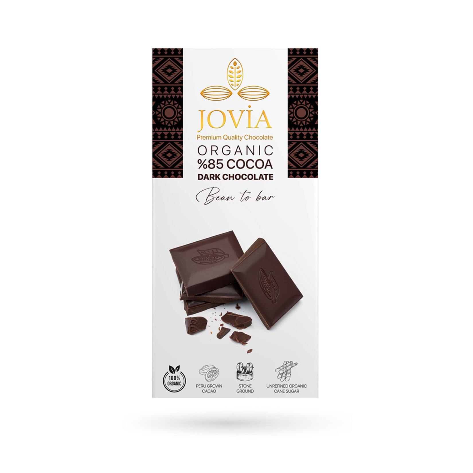 Jovia Organıc %85 Cocoa Dark Çikolata 85 G
