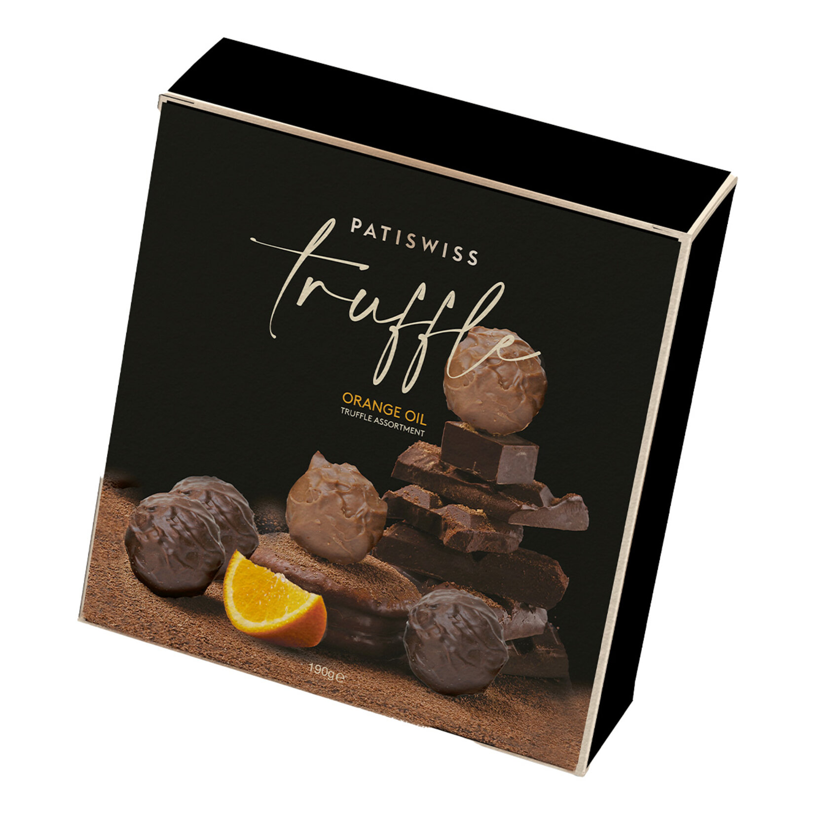 Patiswiss Portakal Aromalı Kakao Kremalı Bitter Sütlü Çikolata 190 G