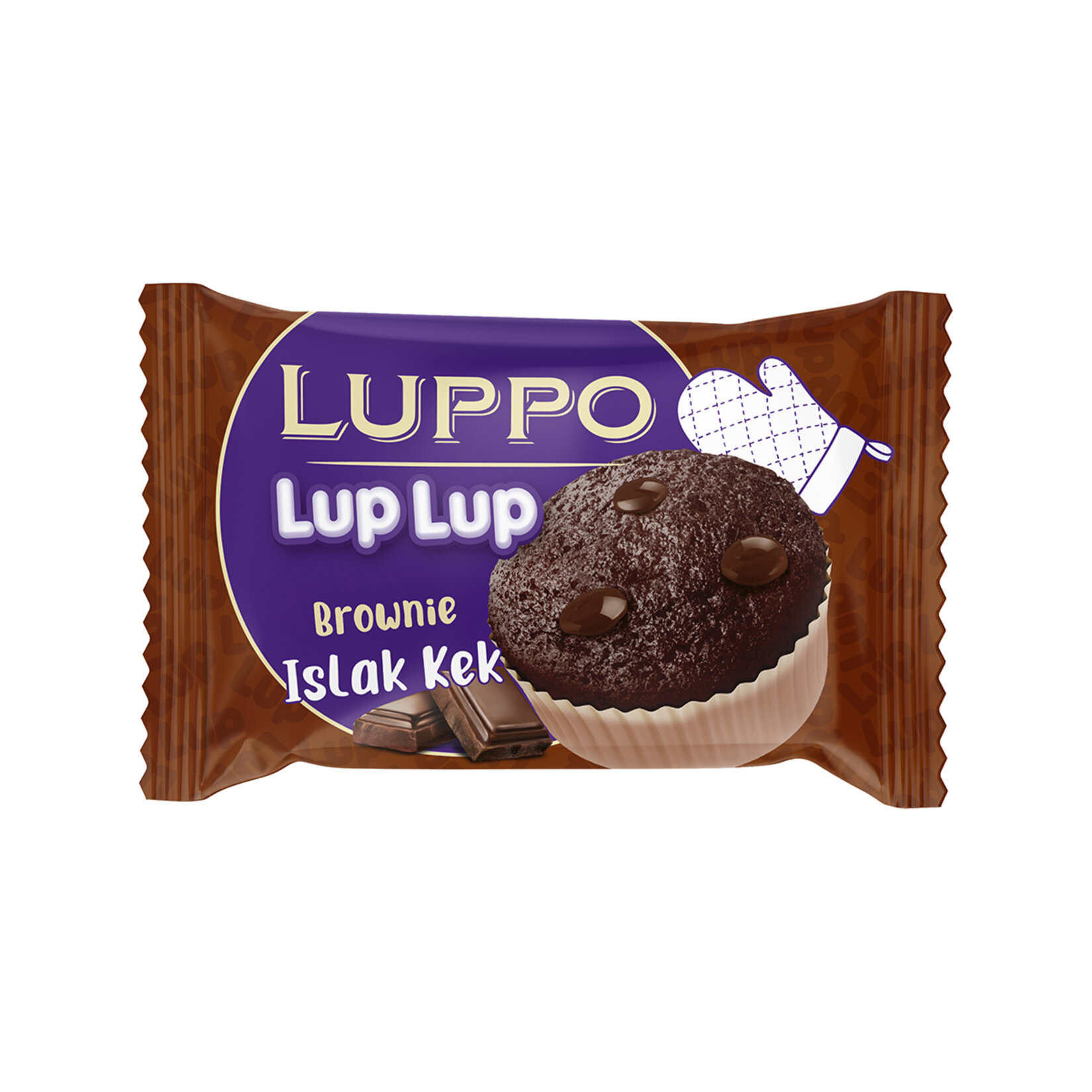 Luppo Luplup Brownie Çikolatalı Islak Kek 40G