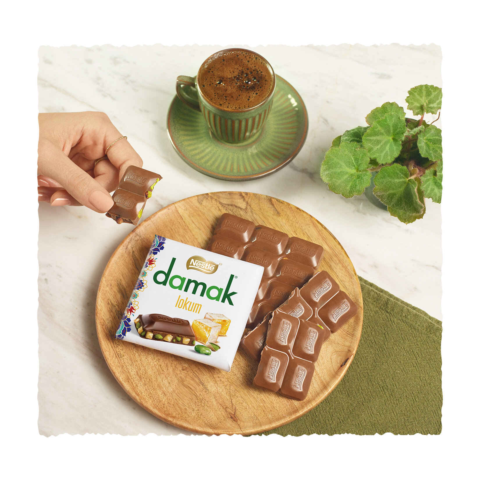 Nestle Damak Lokum Çikolata 60 G - Görsel 3