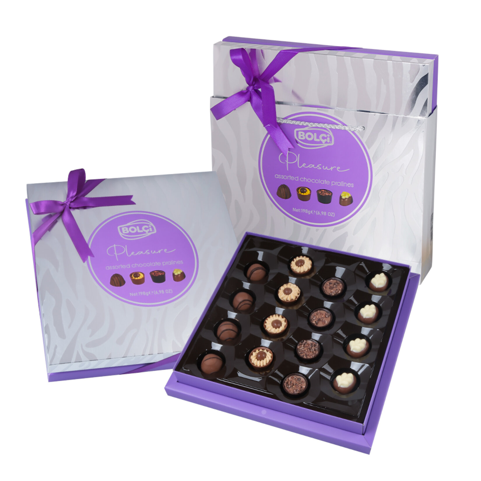 Bolçi Pleasure Mor Kutu 198 G