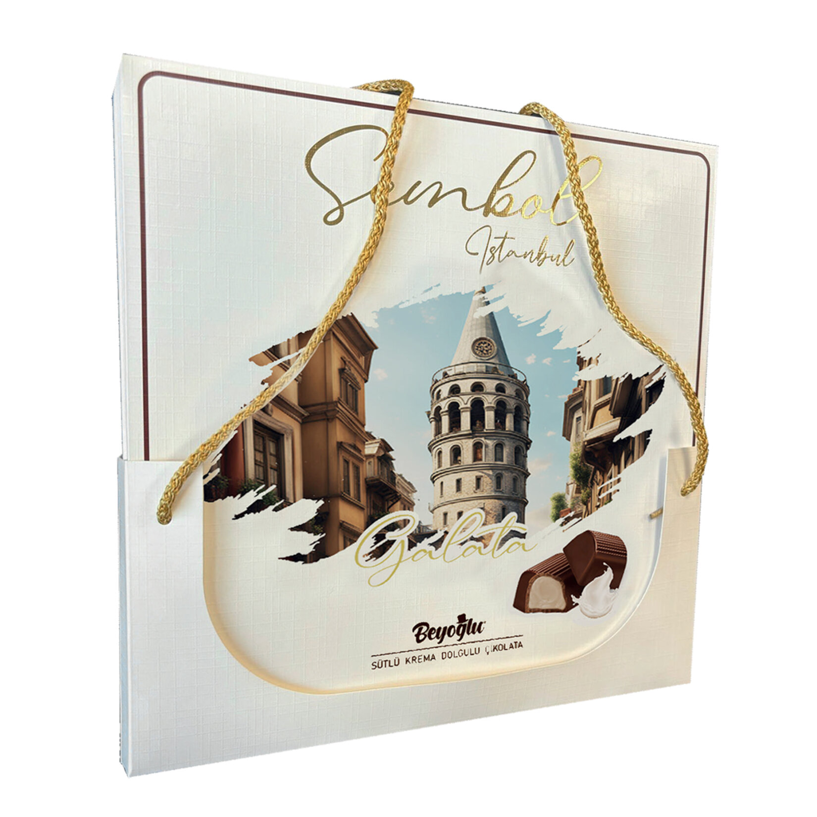 Beyoğlu Sembol İstanbul Galata Sütlü Krema Dolgulu 300 G