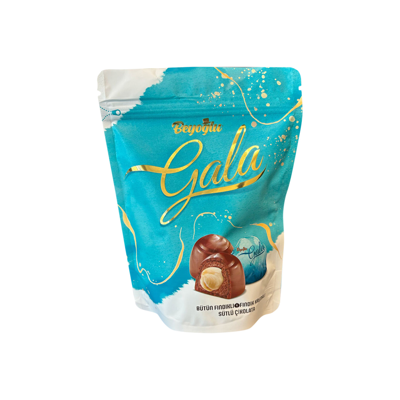 Beyoğlu Gala Tane Fındıklı Krema Dolgulu Çikolata 350 G