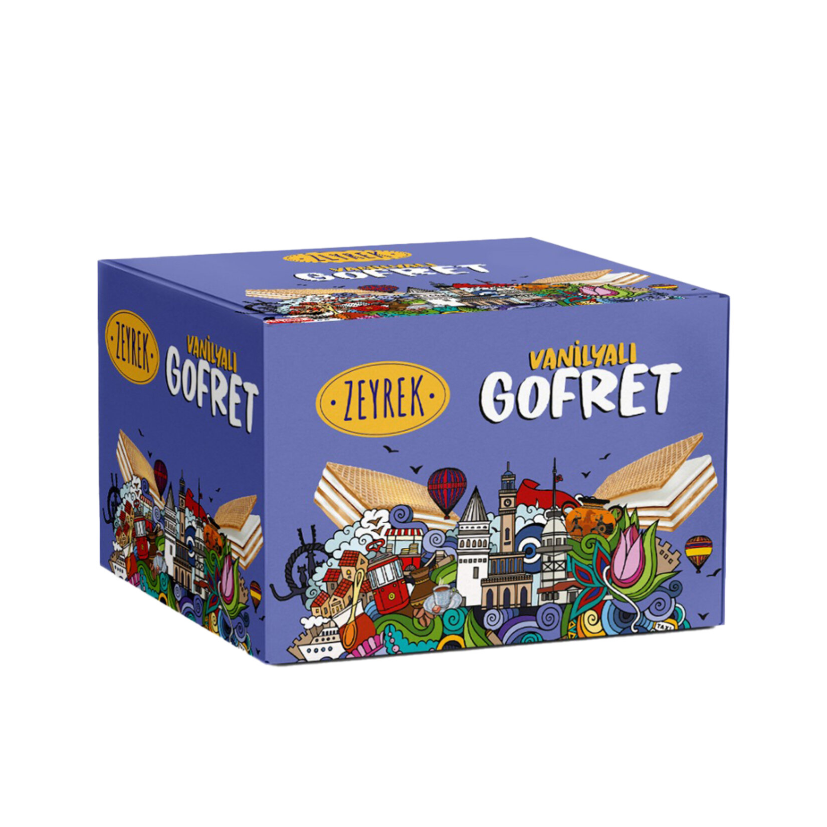 Zeyrek Vanilyalı Gofret 800G