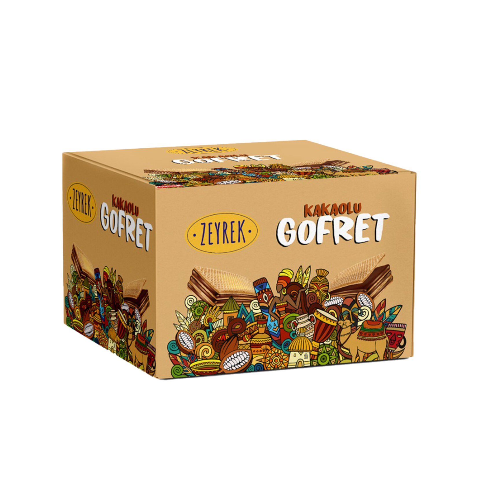 Zeyrek Kakaolu Gofret 800 G