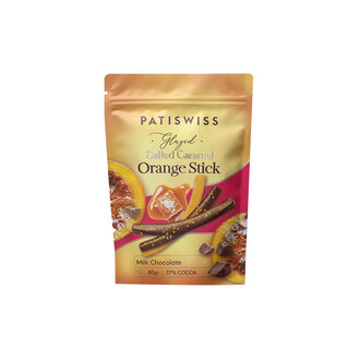 Patiswiss Tuzlu Karamelli Sütlü Portakal Çubuğu 80 G