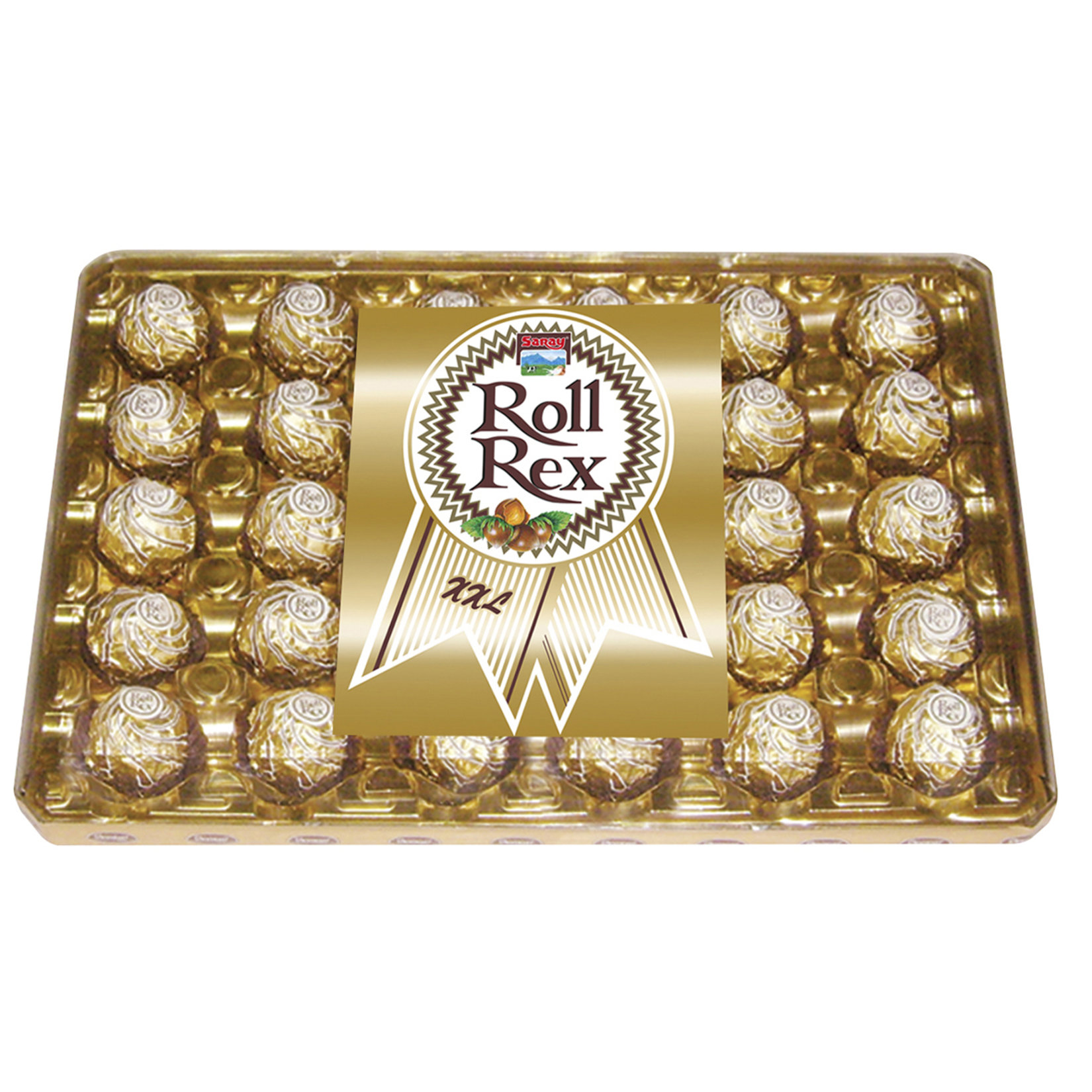 Saray Roll Rex Fındık Kremalı Küre Gofret 300G