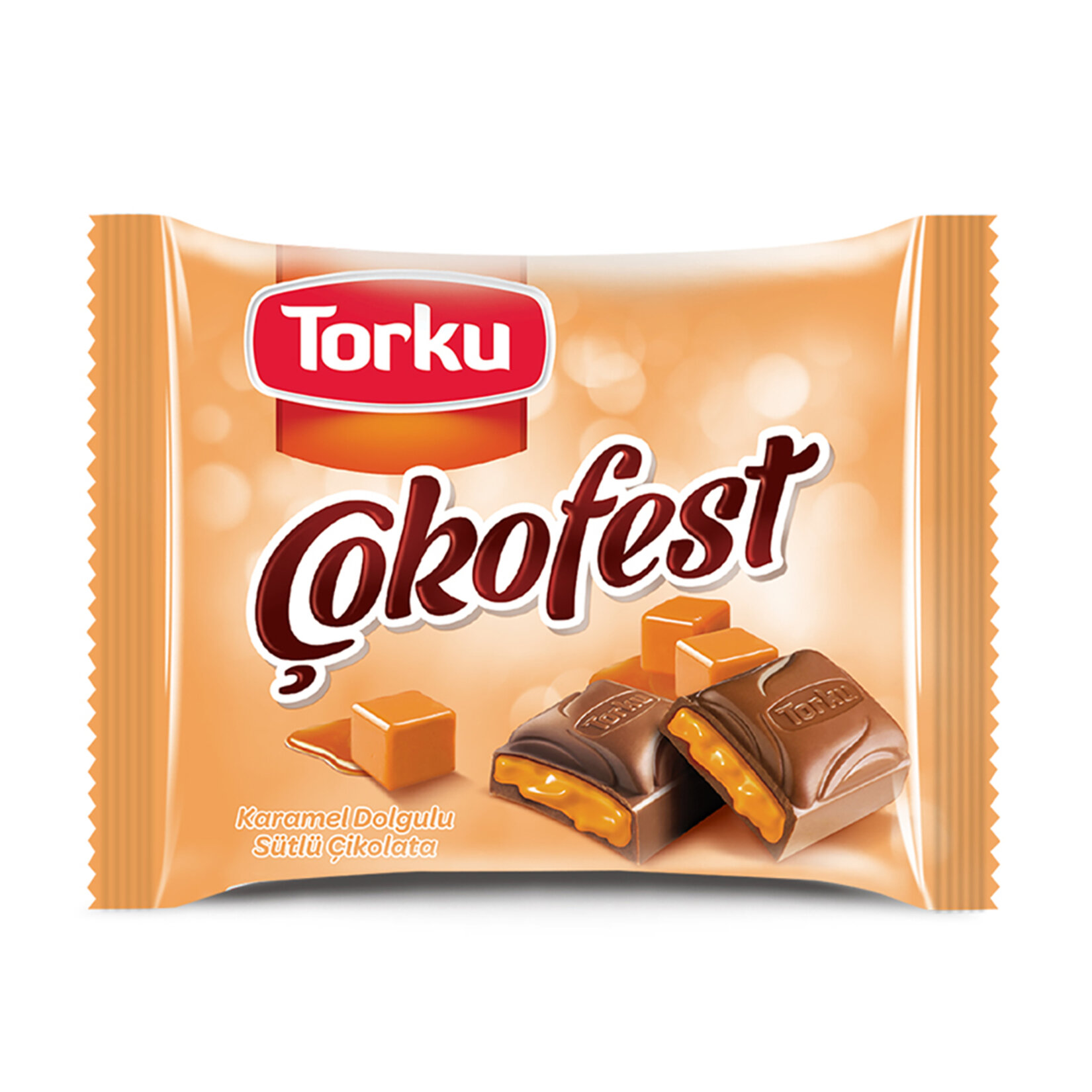 Torku Çokofest Karamel Dolgulu Sütlü Çikolata 55 G