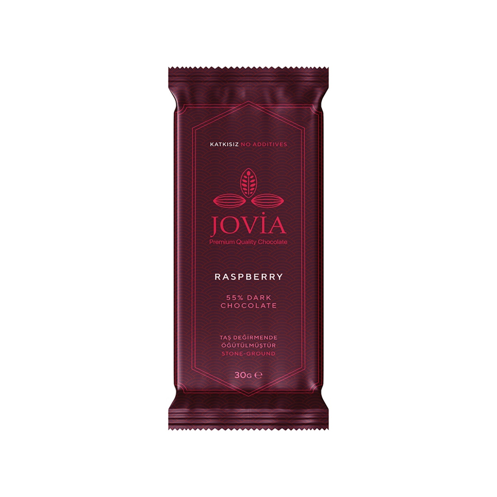 Jovia Premium %55 Bitter Frambuazlı Çikolata 30 G