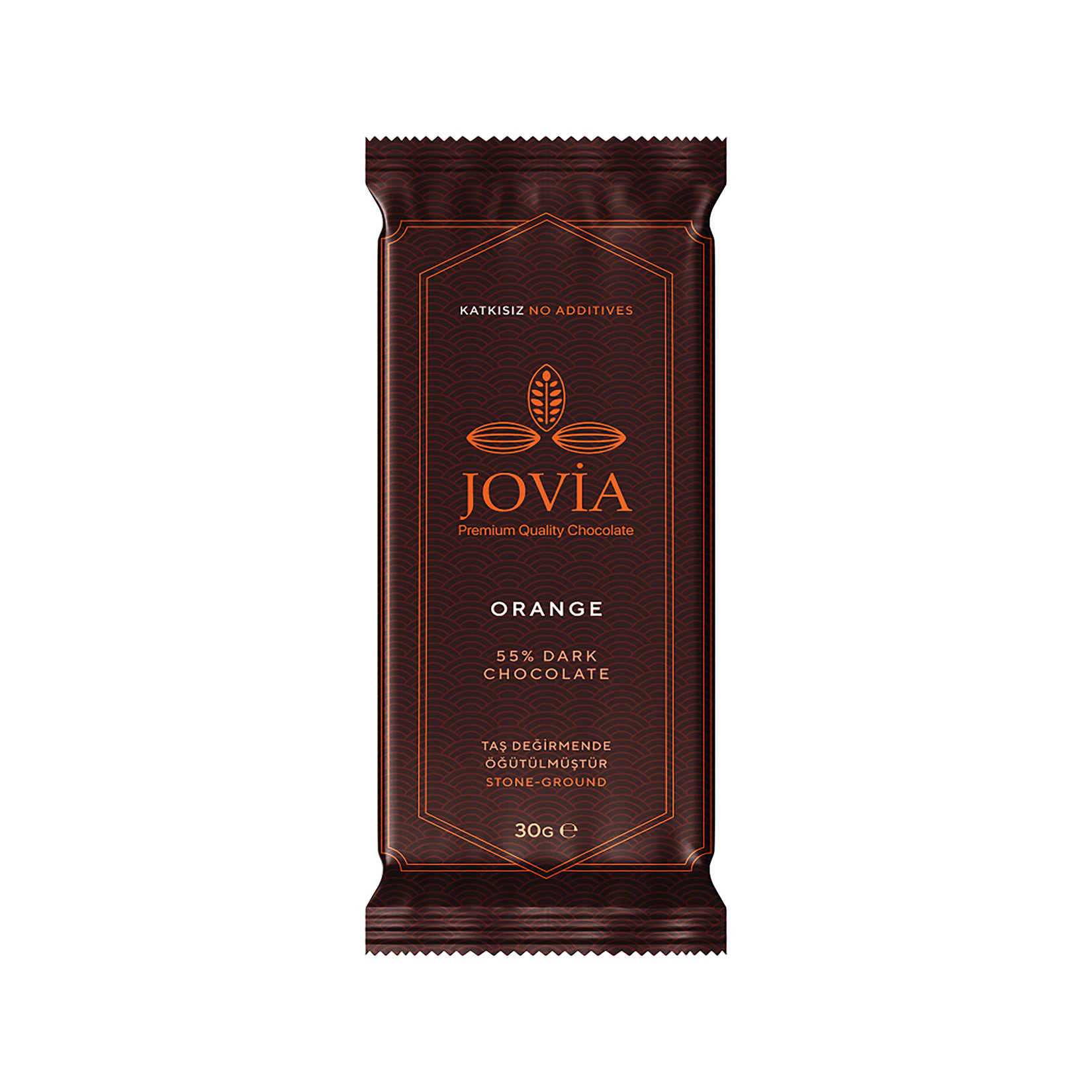 Jovia Premium %55 Bitter Portakallı Çikolata 30 G