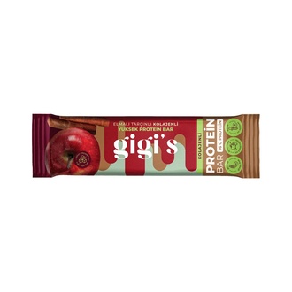 Gigi's Elmalı Tarçınlı Kolajenli Protein Bar 50 G