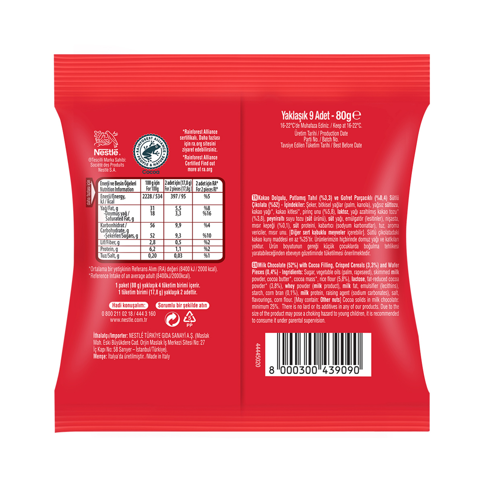 Kitkat Mini Eggs Poşet 80 G - Görsel 2