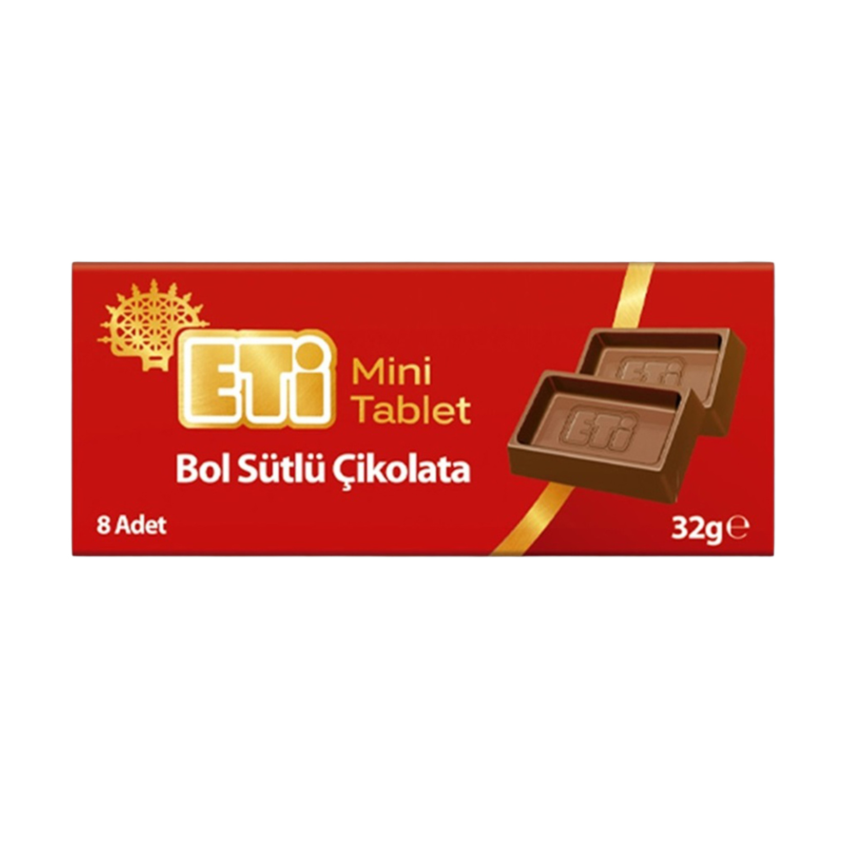 Eti Mini Tablet Bol Sütlü Çikolata 32 G - Görsel 1
