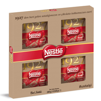 Nestle 1927 Bol Sütlü Çikolata 4 x 60 G