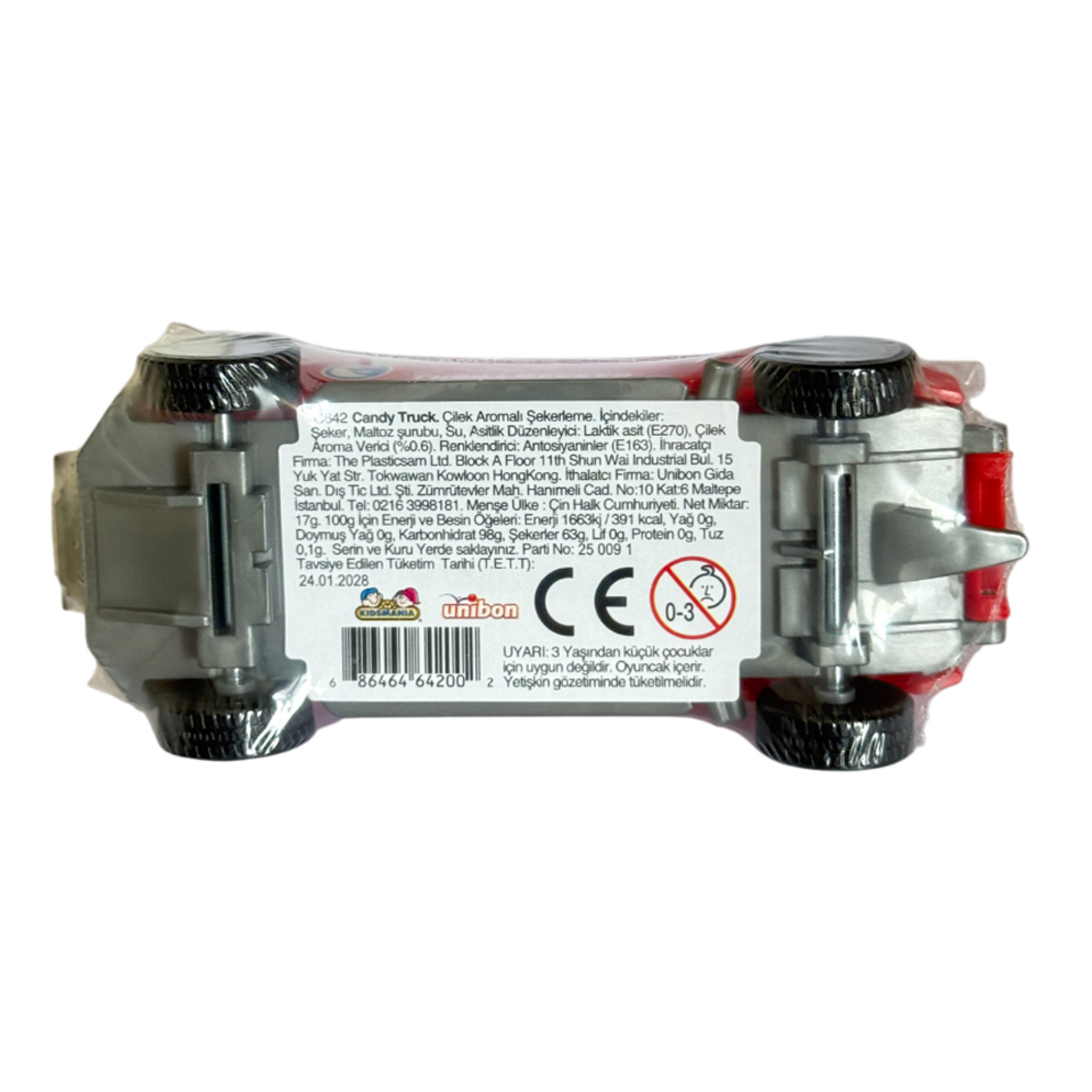 Unibon Hot Wheels Candy Truck Lolipop 17 G - Görsel 2
