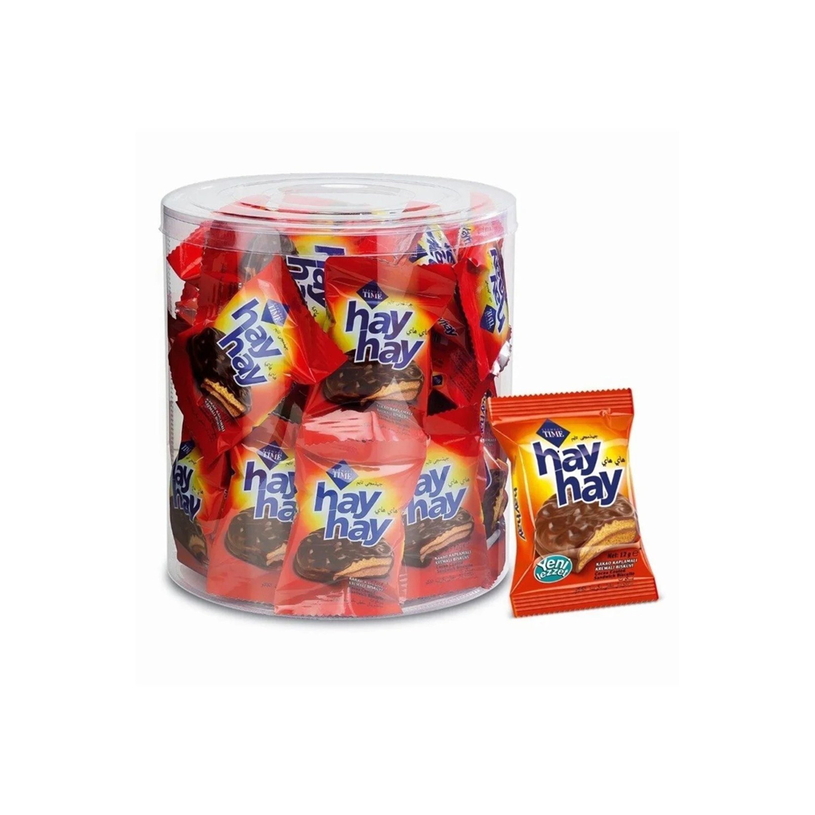 Çizmeci Time Hay Hay Kakao Kaplı Kremalı Bisküvi 48 x 10 G