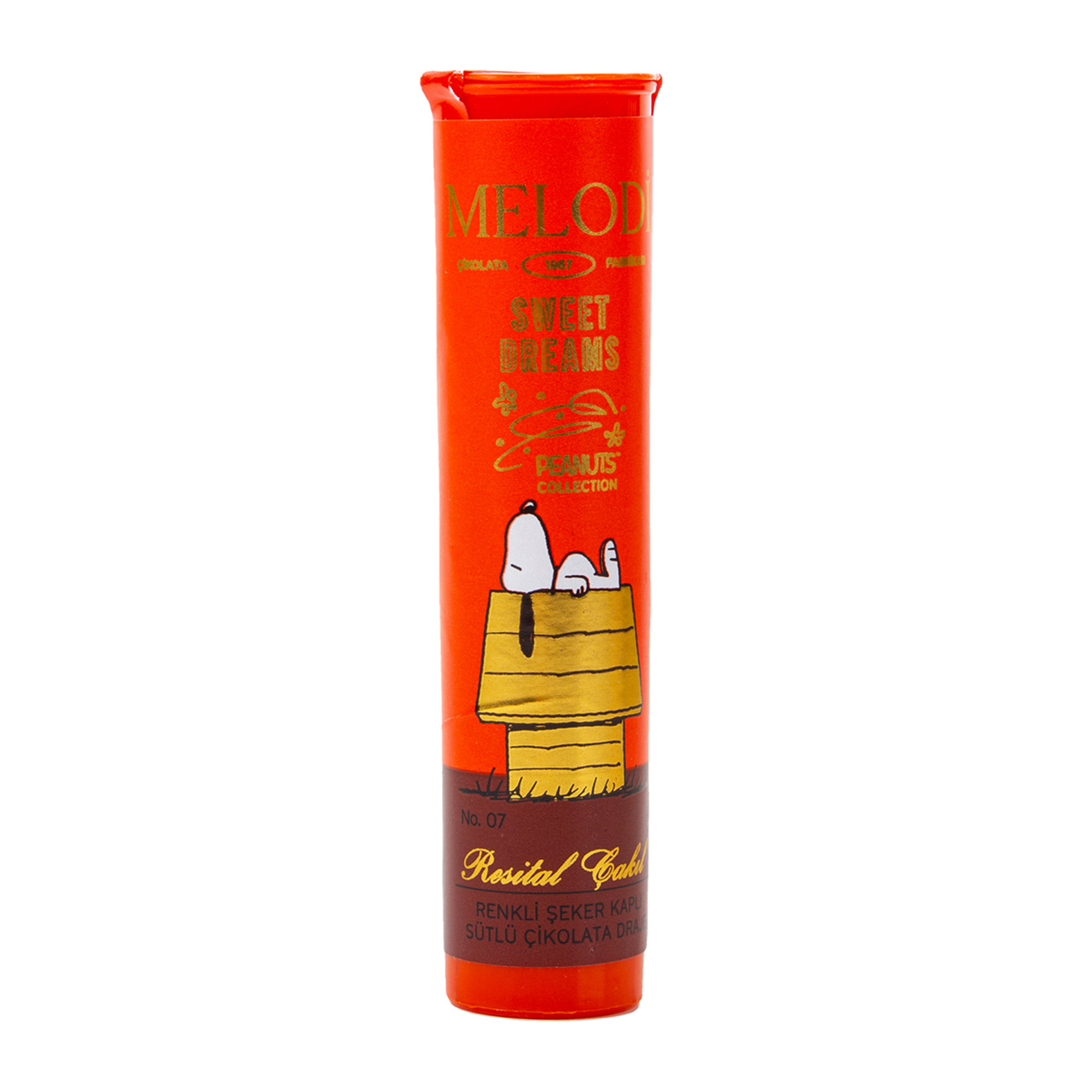Melodi Peanuts Collection Snoopy Çikolata Çakıltaşı 20 G - Görsel 1