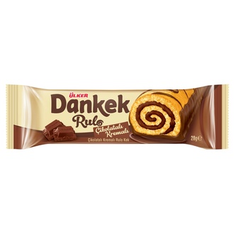 Ülker Dankek Rulo Dilim Çikolatalı 28 g