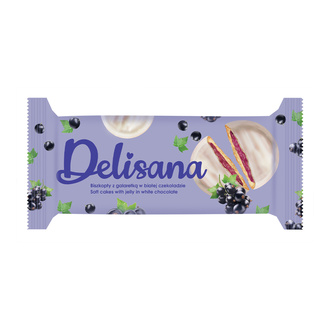 Delisana Frenk Üzümü Aromalı Yumuşak Kek 135 g