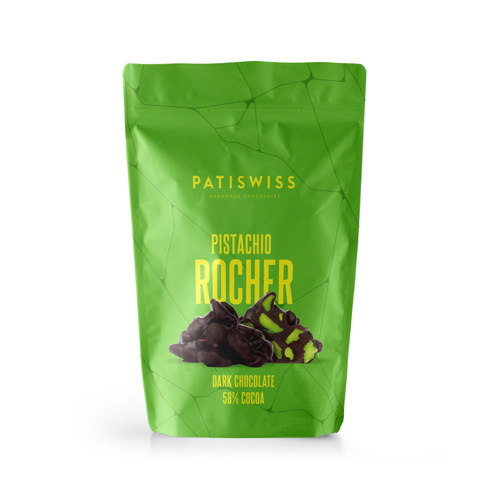 Patiswiss Bitter Çikolatalı Antep Fıstıklı Rocher 80 G - Görsel 1