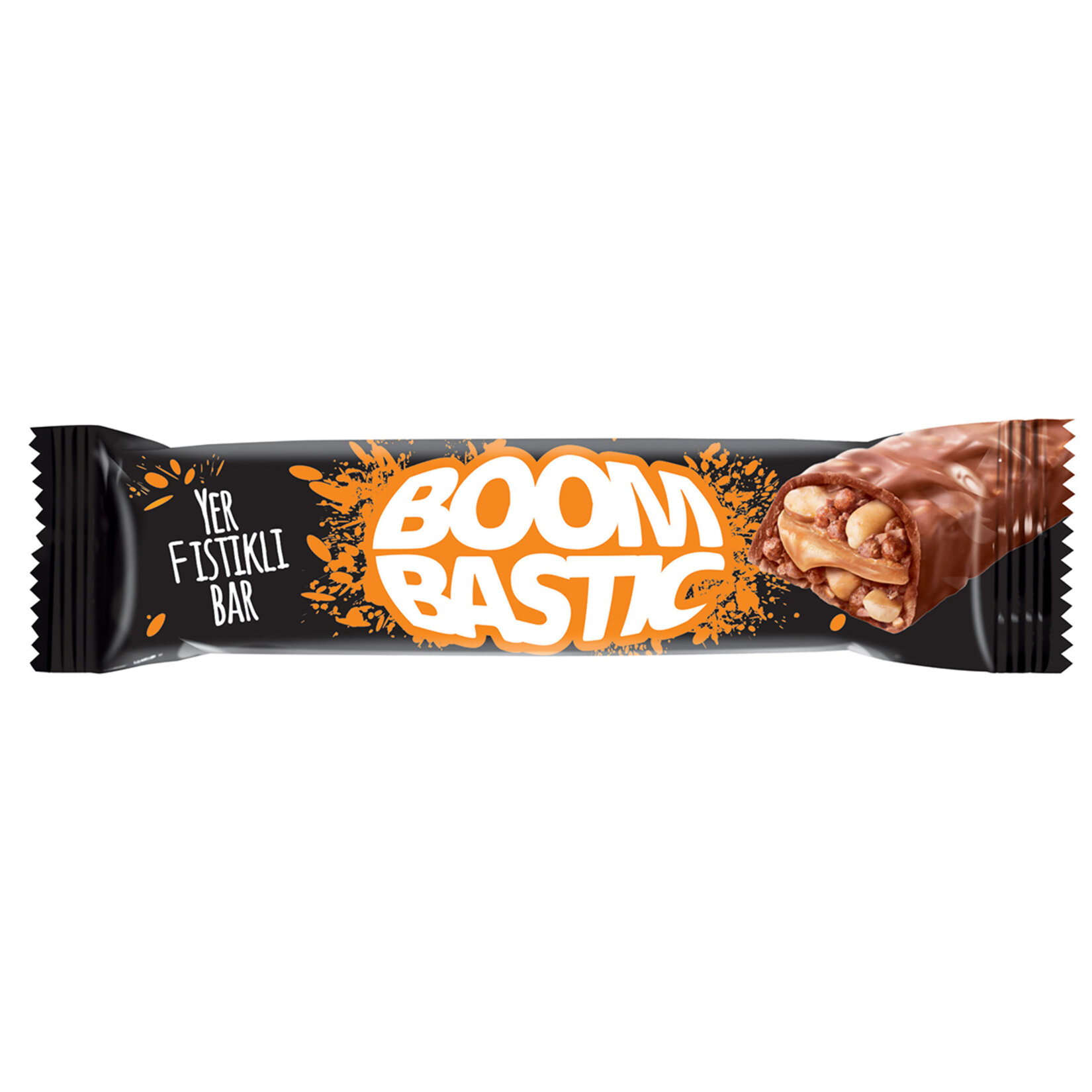 Boombastic Yer Fıstıklı Bar 45 G - Görsel 1