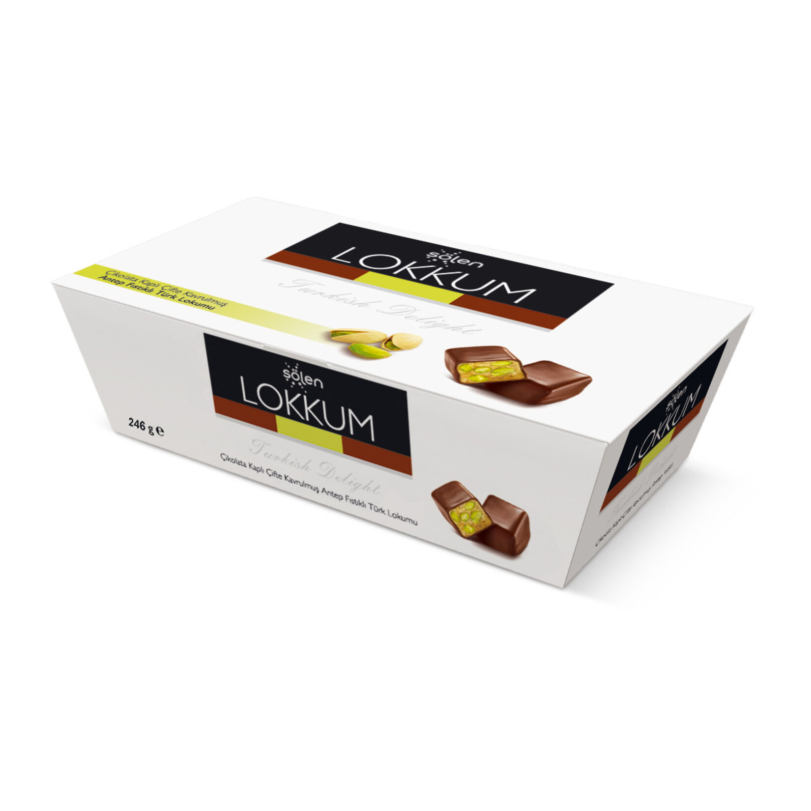 Şölen Lokkum Antep Fıstıklı Türk Lokumu 246 G
