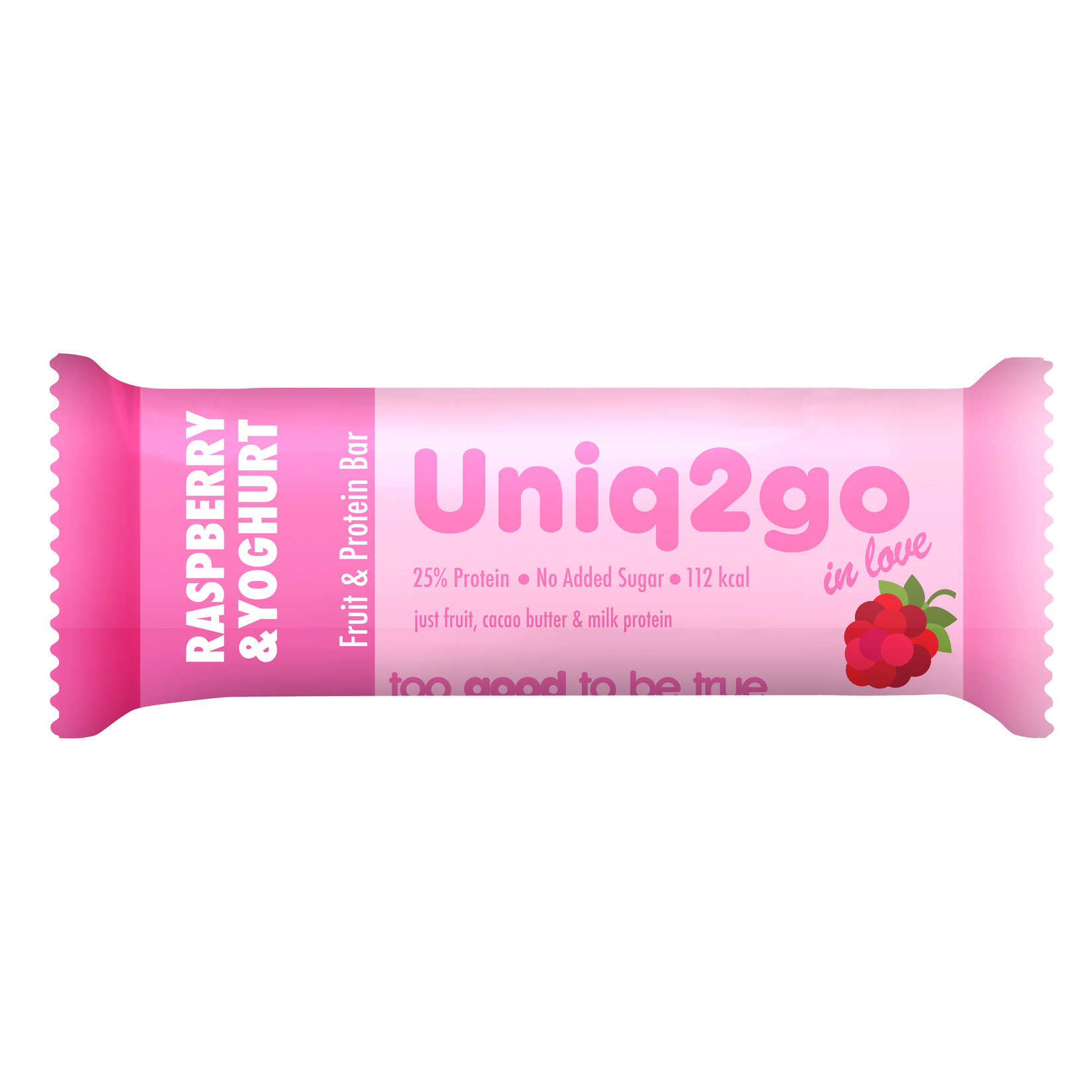 Uniq2go In Love Ahududulu Ve Yoğurt Aromalı Bar 32 G