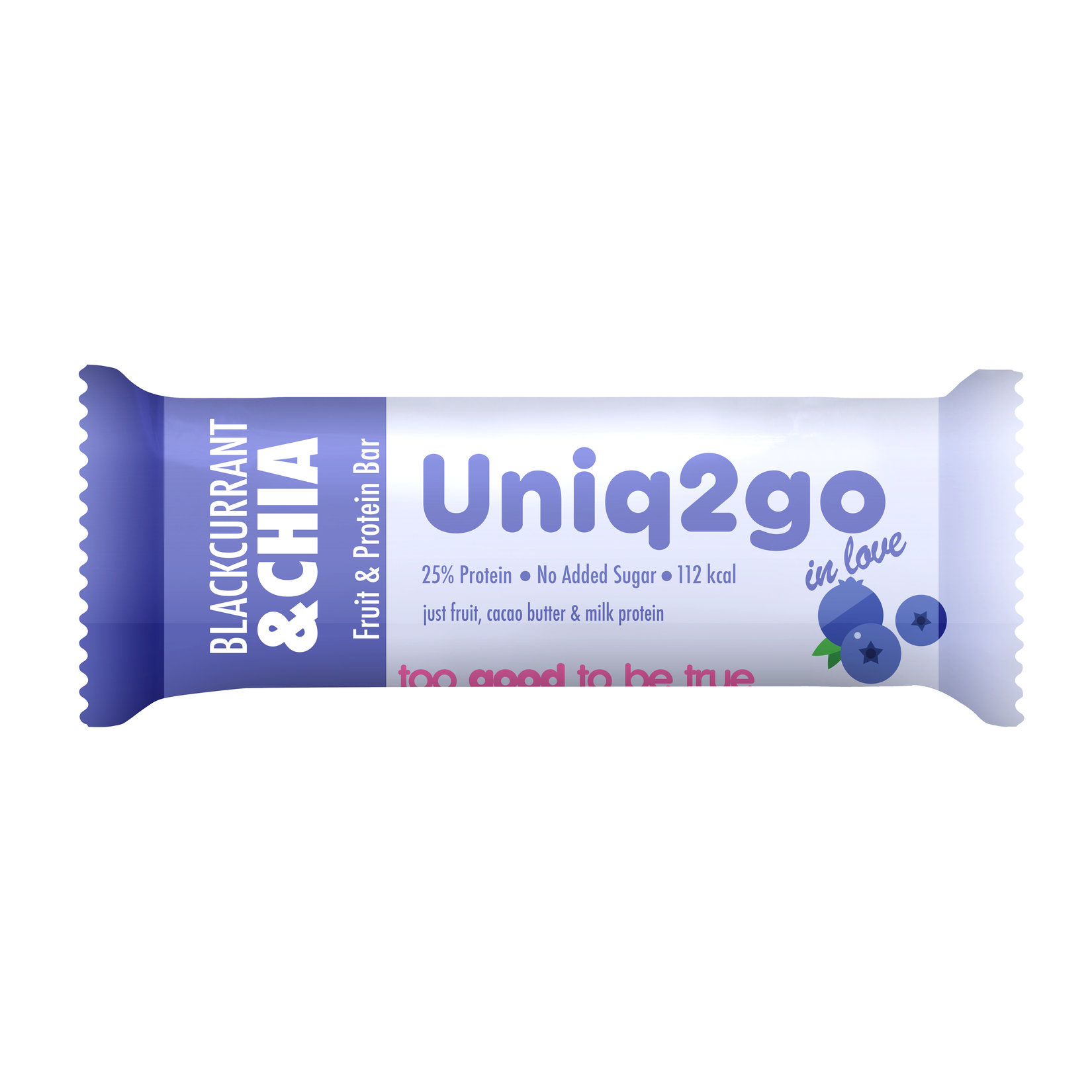 Uniq2go In Love Frenk Üzümlü Ve Chialı Bar 32 G