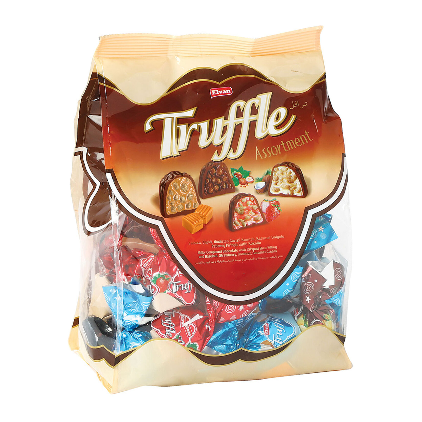 Elvan Truffle Mix Krema Dolgulu Pirinç Patlak 500 G
