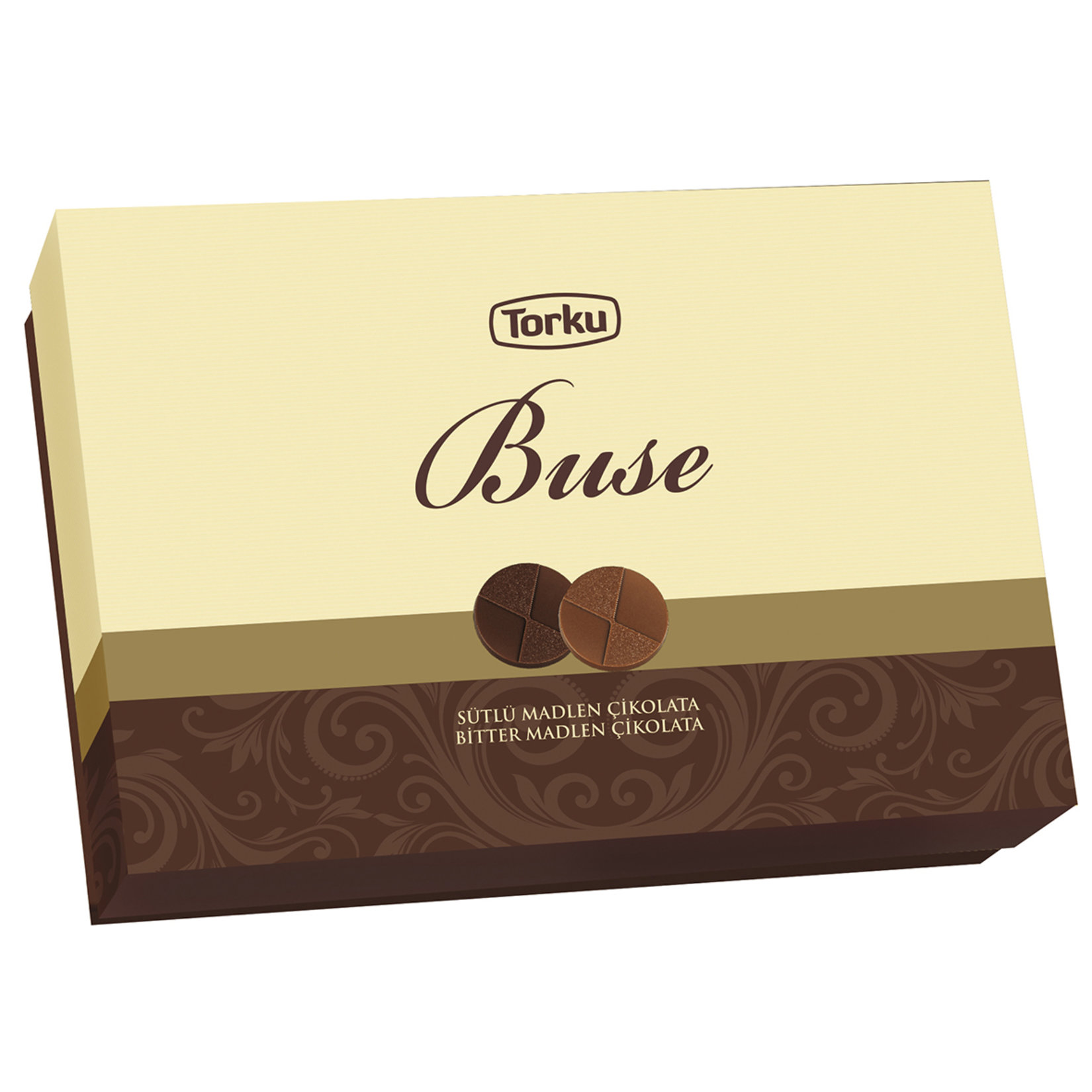 Buse Sütlü-Bitter Madlen Çikolata 240 G
