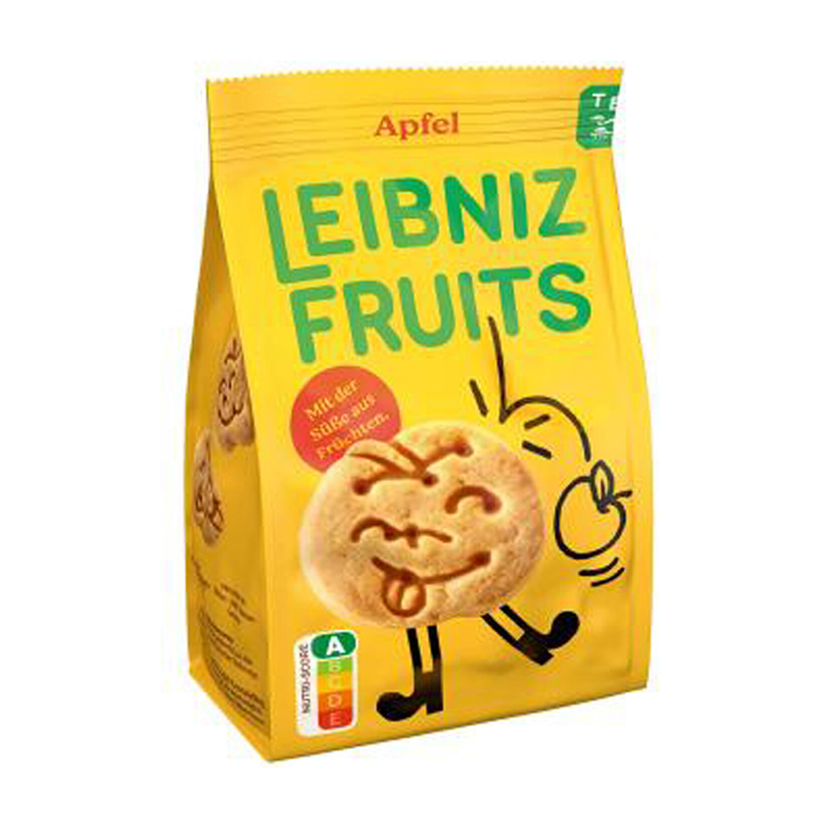 Leibniz Fruits Apfelleibniz Elmalı Jel Parçacıklı Bisküvi 100 G