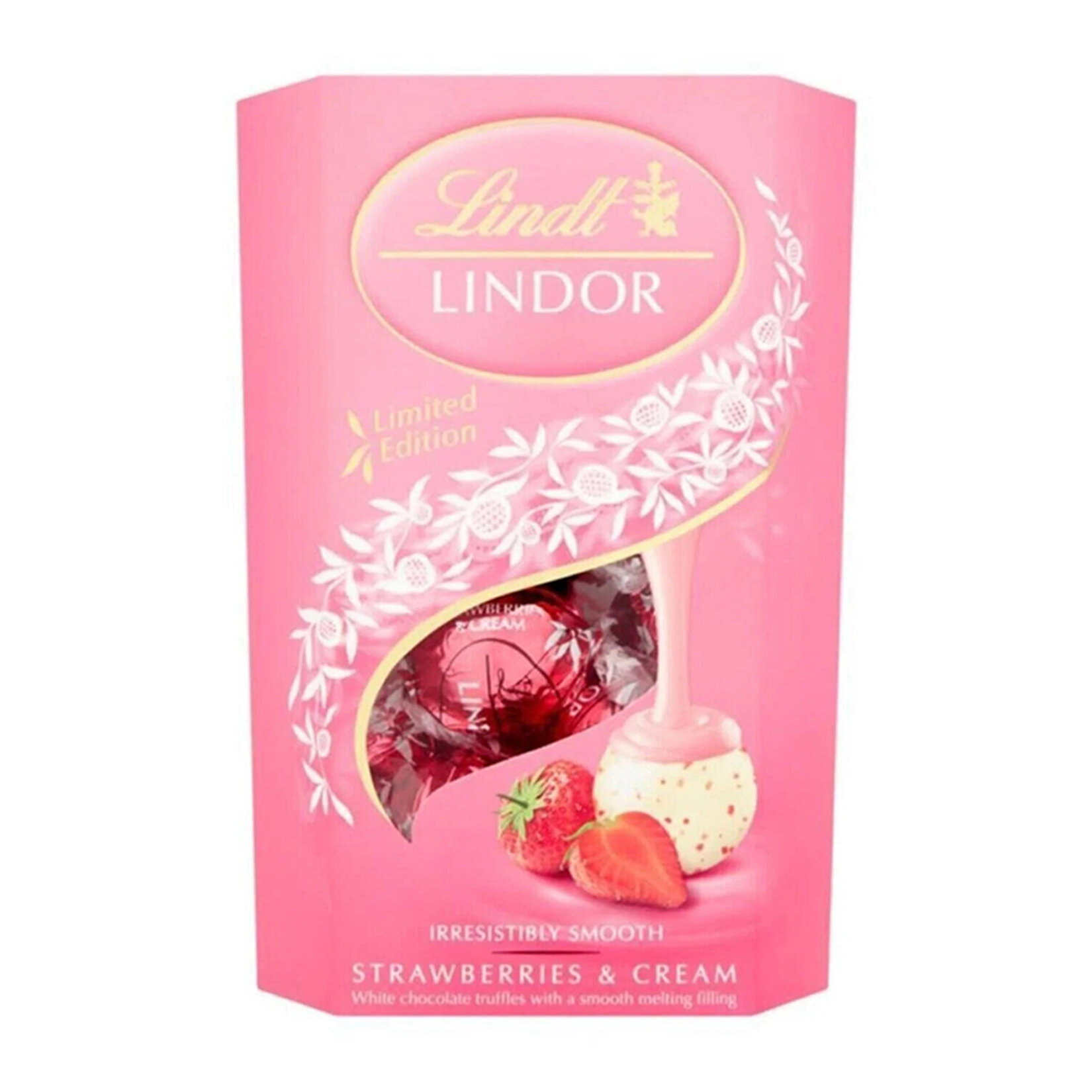Lindt Lindor Strawberry And Cream Çikolata 200 G