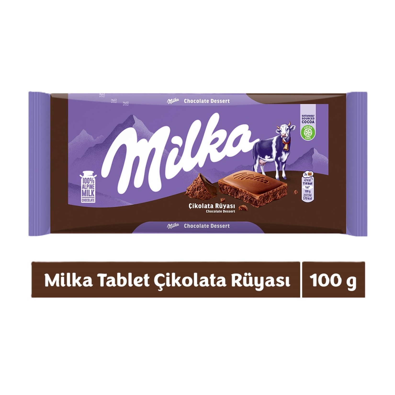 Milka Çikolata Rüyası 100 G - Görsel 2